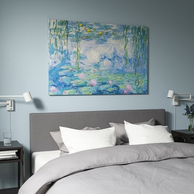 BJÖRKSTA Picture, Water Lilies II, 118x78 cm