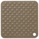 BLÅSJÖN Shower mat, beige, 50x50 cm