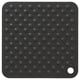 BLÅSJÖN Shower mat, grey, 50x50 cm