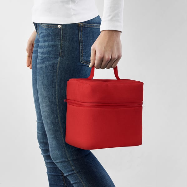 BOKKREMLA Lunch bag, red. Order today IKEA