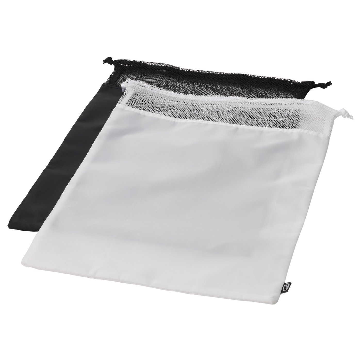 BRODERLIG Laundry bag black/white IKEA