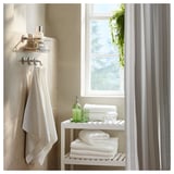 BROFJÄRDEN Shower shelf, chrome effect, 33x12 cm