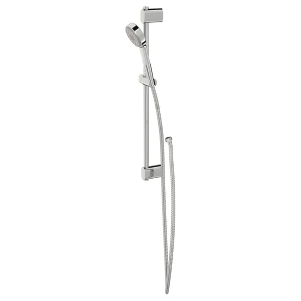 BROGRUND Riser rail with handshower kit, chrome-plated