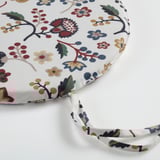 BRUNÖRT Chair pad, multicolour, 32 cm