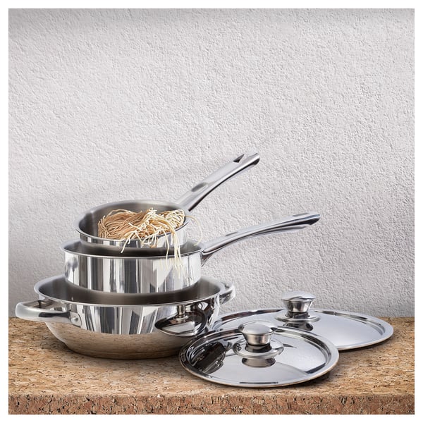 DVÄRGKRÄFTA 5-piece cookware set