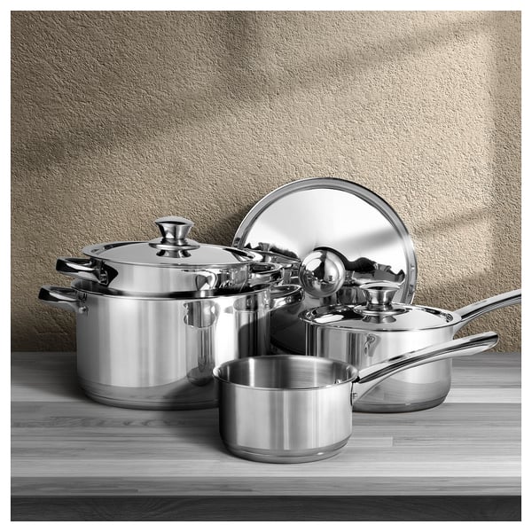 DVÄRGKRÄFTA 7-piece cookware set