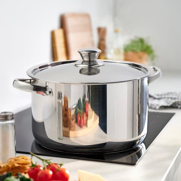 DVÄRGKRÄFTA Pot with lid, 5.5 l
