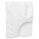 DVALA Fitted sheet, white, 90x200 cm