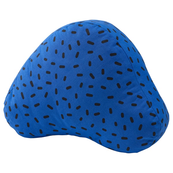 EKLUGGMAL cushion, blue, 52x50x15 cm (201/2x195/8x57/8") IKEA