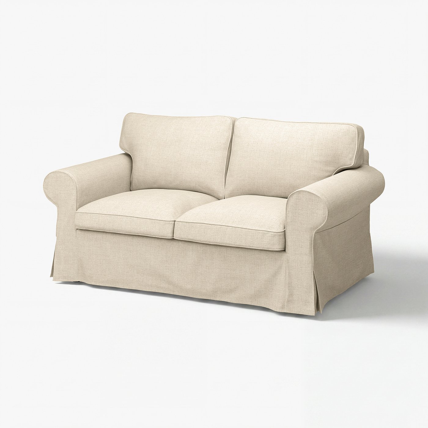EKTORP 2-seat sofa, Kilanda light beige
