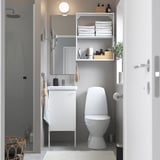 ENHET Bathroom, white, 44x43x87 cm