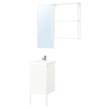 ENHET Bathroom, white, 44x43x87 cm
