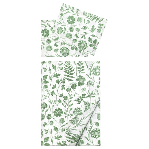 FÄRGARE Flat sheet and 2 pillowcase, 240x260/50x80 cm