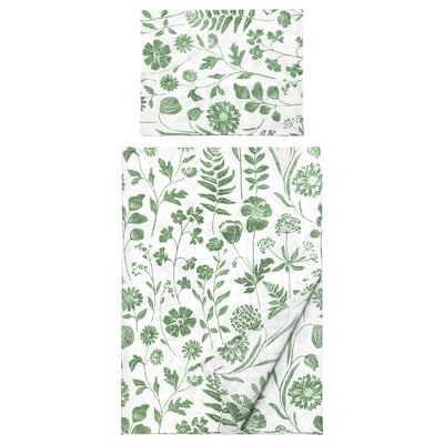 FÄRGARE Flat sheet and pillowcase, 150x260/50x80 cm