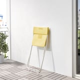 FEJAN Chair, outdoor, foldable yellow