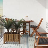 FEJKA Artificial potted plant, in/outdoor sago palm, 19 cm