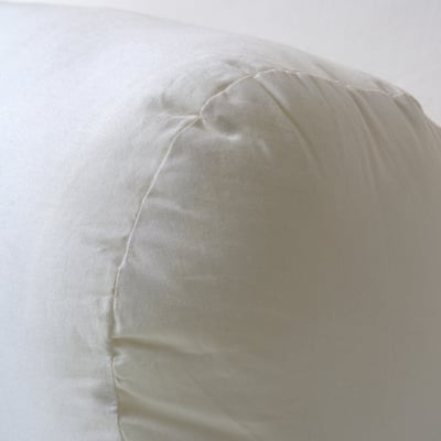 FIALISA Bolster, white, 20x60 cm