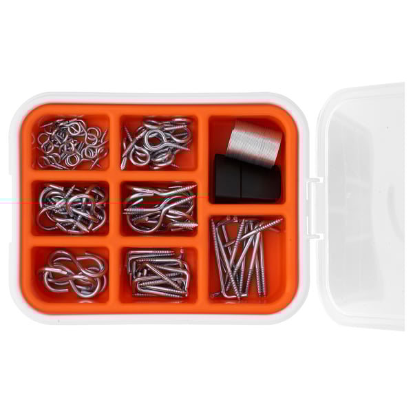 FIXA 102piece hooks and hanging set IKEA