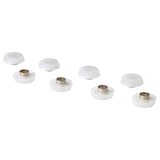 FIXA Floor protectors with rivet, transparent