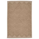 FJÄLLKATTFOT Bath mat, beige, 40x60 cm