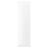 FÖRBÄTTRA Cover panel, high-gloss white, 62x220 cm