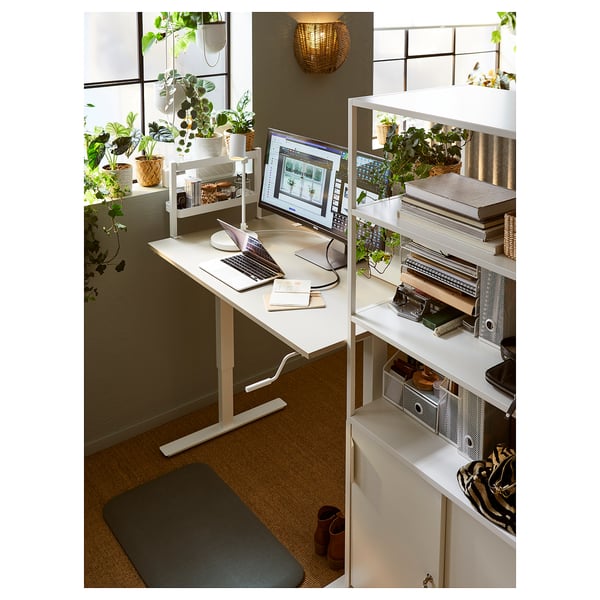FREIVID Standing mat, Diseröd grey-green