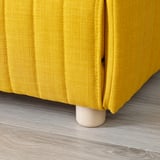 FRIDHULT Sofa-bed, Skiftebo yellow