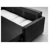 FRIHETEN Three-seat sofa-bed, Bomstad black