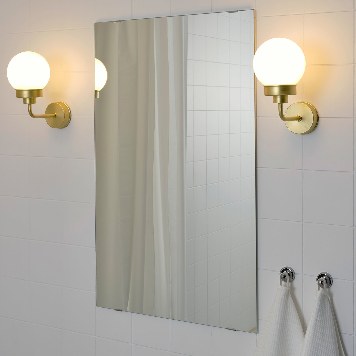 Frihult Wall Lamp Brass Colour Ikea