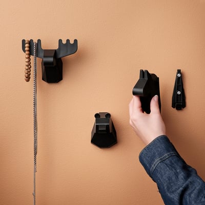 FRÖSÅDD hook, black - IKEA