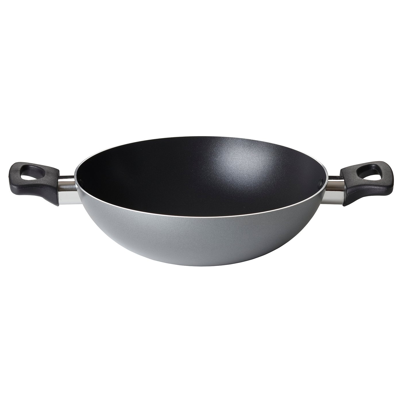 FRUKTKAKA kadai wok, grey, 24 cm (9") IKEA