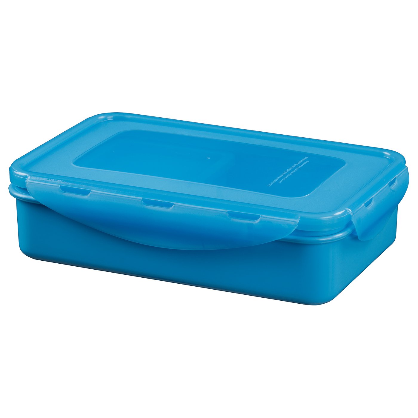 lunch box blue