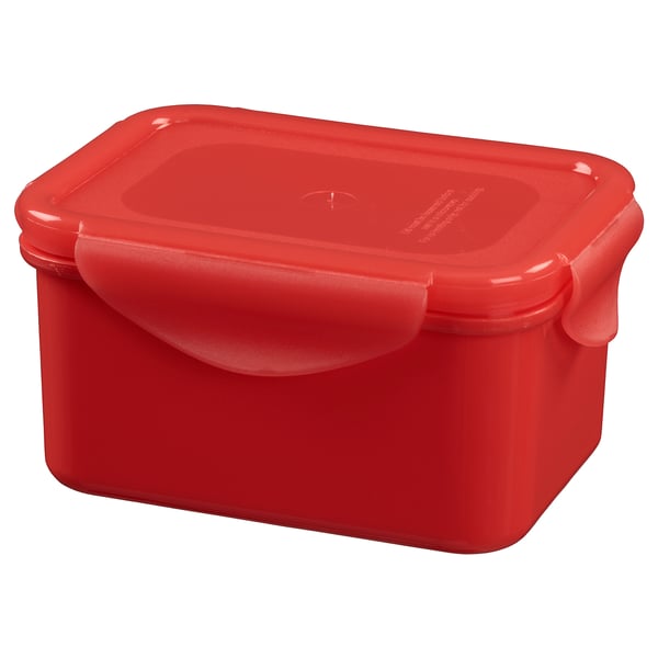 FULLASTAD lunch box, set of 3, red IKEA