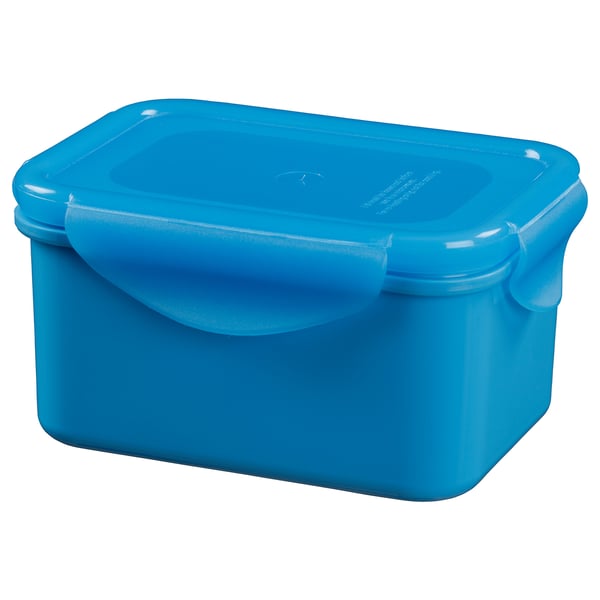 FULLASTAD Lunch box, set of 3 blue IKEA