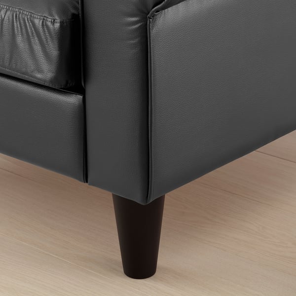 GAMMALBYN 2-seat sofa, black