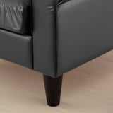 GAMMALBYN 2-seat sofa, black