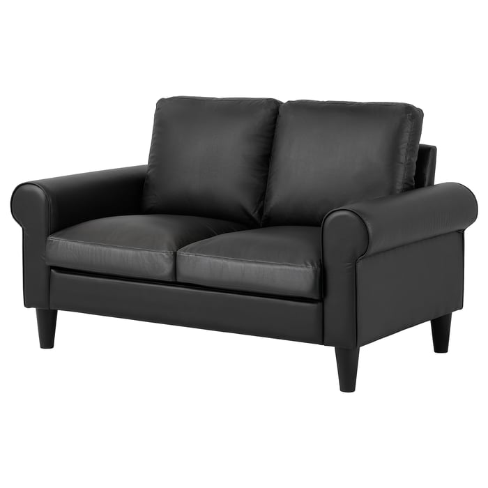 GAMMALBYN 2seat sofa, black IKEA