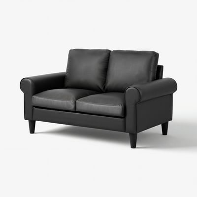 GAMMALBYN 2-seat sofa, black