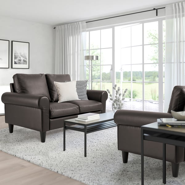 GAMMALBYN 2-seat sofa, brown