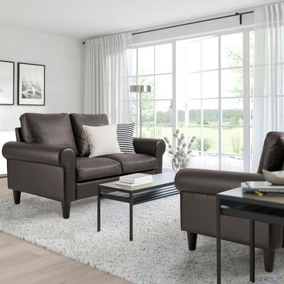 GAMMALBYN 2-seat sofa, brown