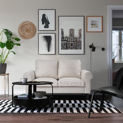 GAMMALBYN 2-seat sofa, Kilanda light beige