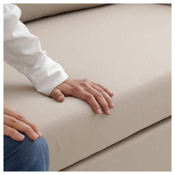GAMMALBYN 3-seat sofa-bed, beige