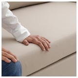 GAMMALBYN 3-seat sofa-bed, beige