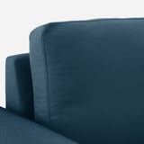GAMMALBYN 3-seat sofa-bed, blue