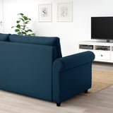 GAMMALBYN 3-seat sofa-bed, blue
