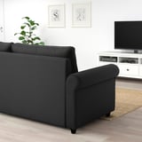 GAMMALBYN 3-seat sofa-bed, grey