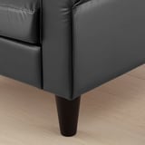 GAMMALBYN 3-seat sofa, black