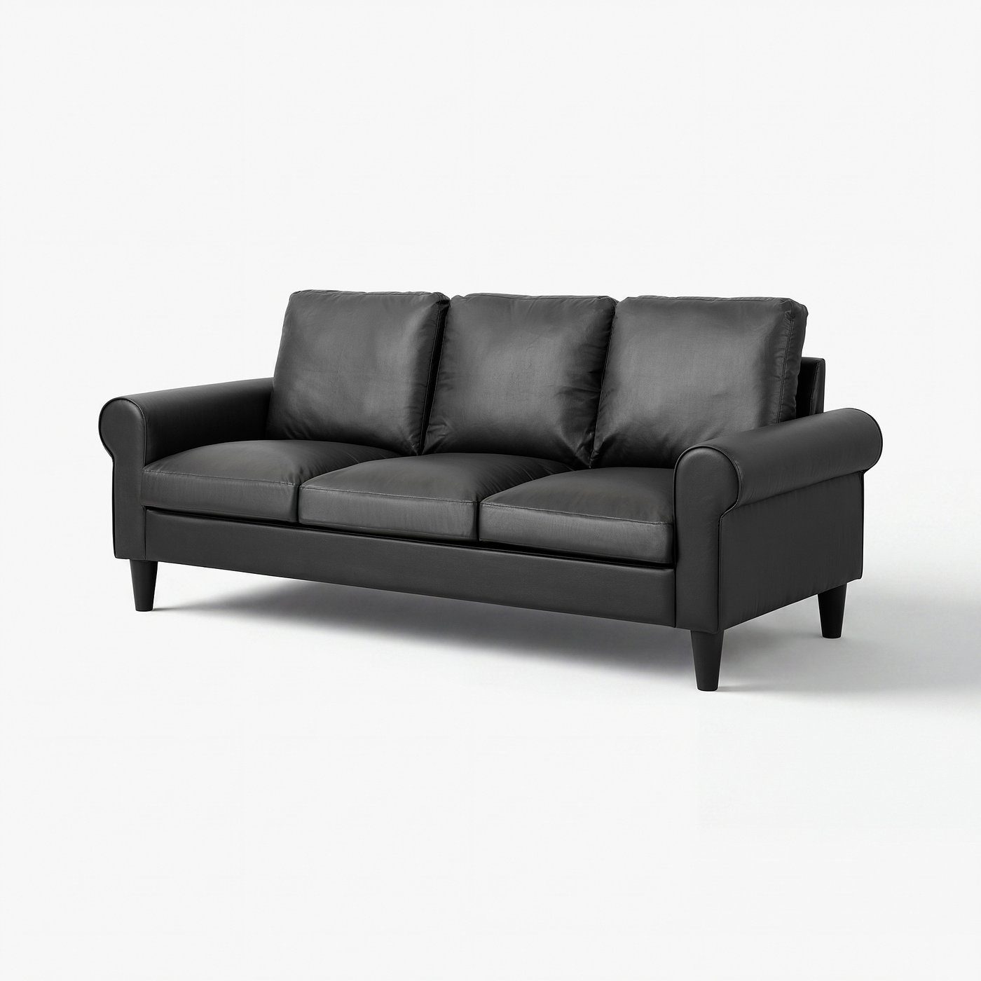 GAMMALBYN 3-seat sofa, black