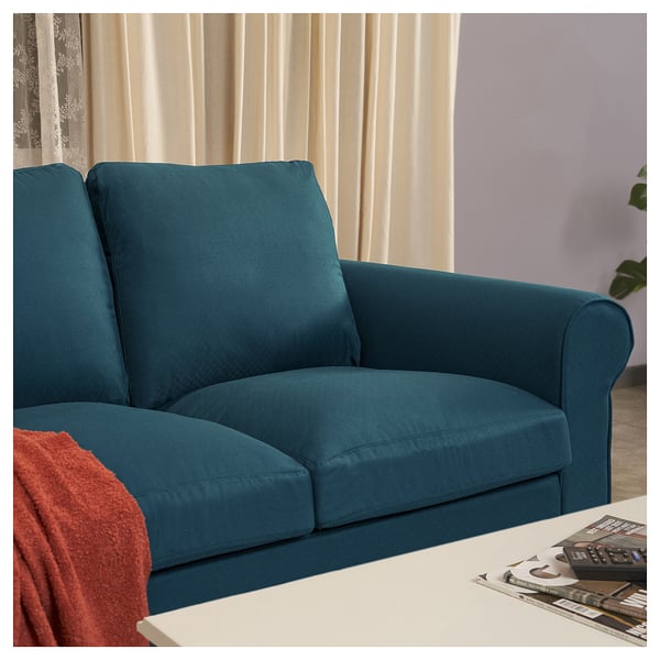 GAMMALBYN 3-seat sofa, blue