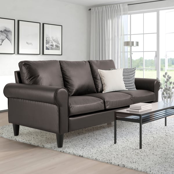 GAMMALBYN 3-seat sofa, brown